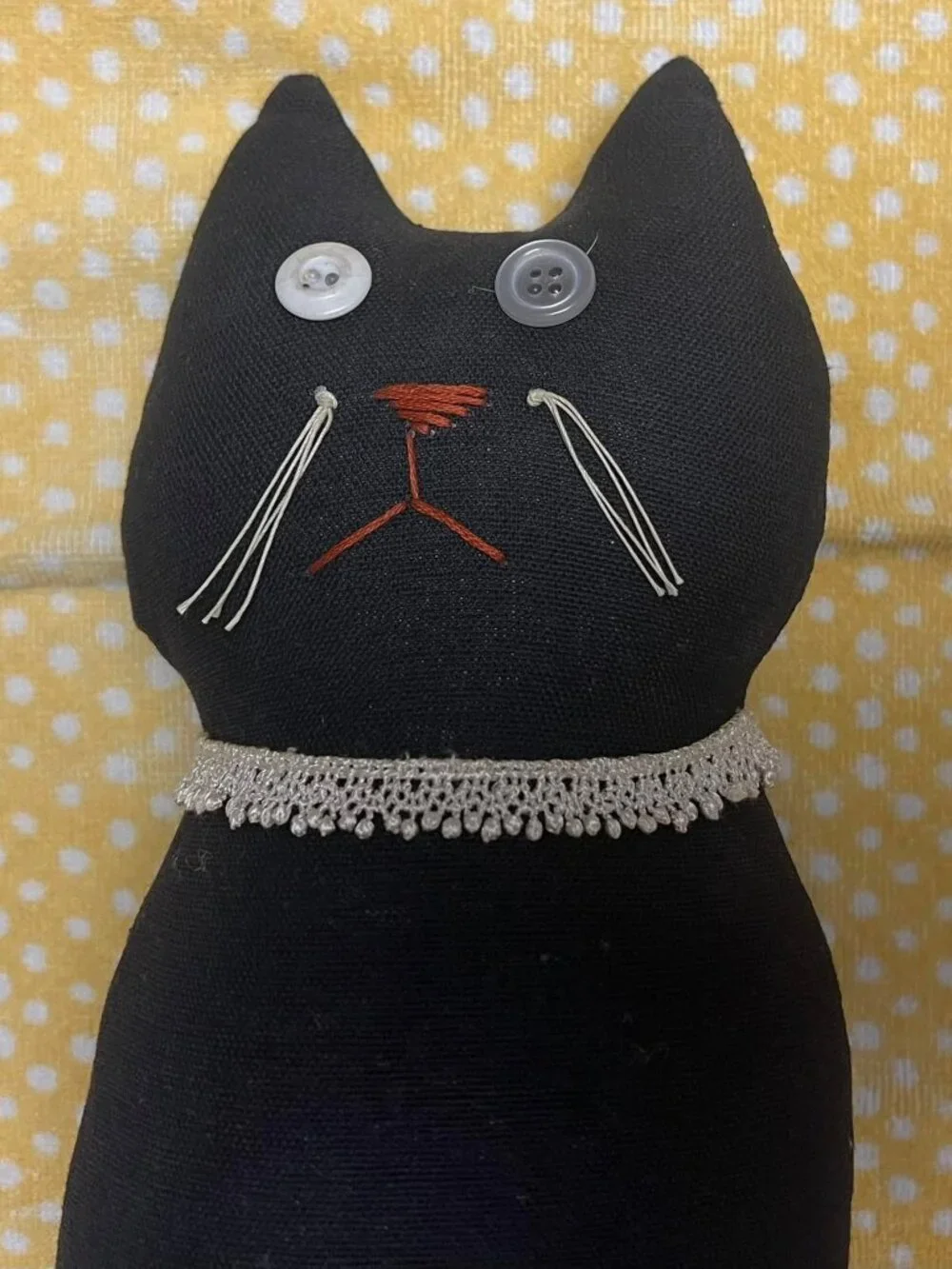 handmade black cat